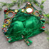 Navratari Special Real Mirror With Real Kaudi Blouse Wholesale Price In Surat